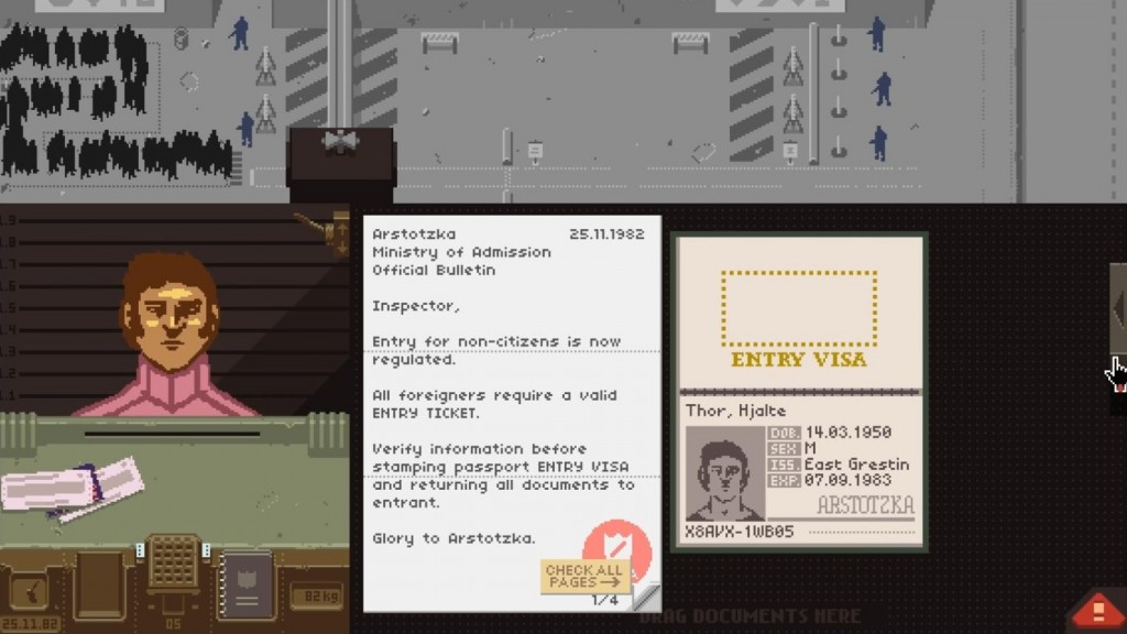 Papers Please Douane 1024x576 Test : Papers, Please