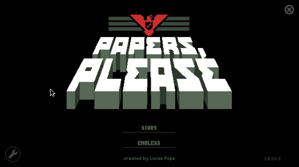 Papers Please Ecran Titre 1024x574 Test : Papers, Please