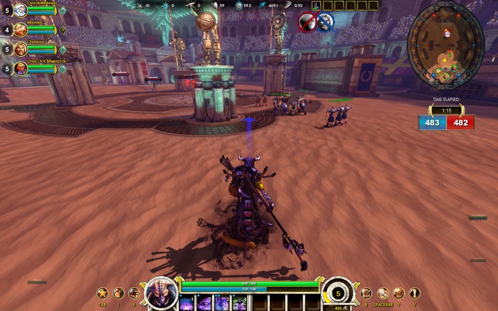 Smite Arena 1024x640 Aperçu : Smite